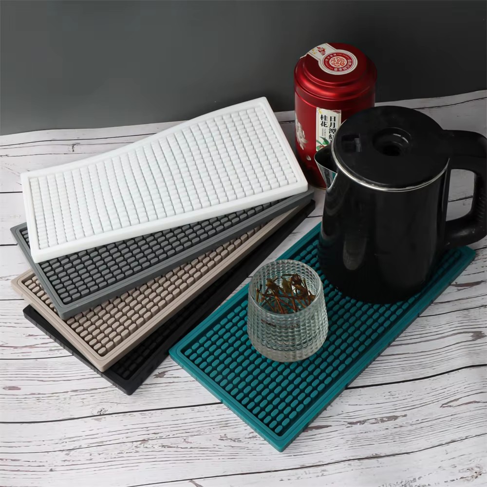 Bar Mat Rubber - Silikonowa mata do baru kawowego, antypoślizgowa
