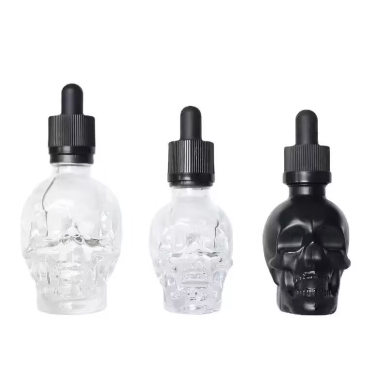 Bitters Bottle Set - Szklana butelka z rozpylaczem i zakraplaczem